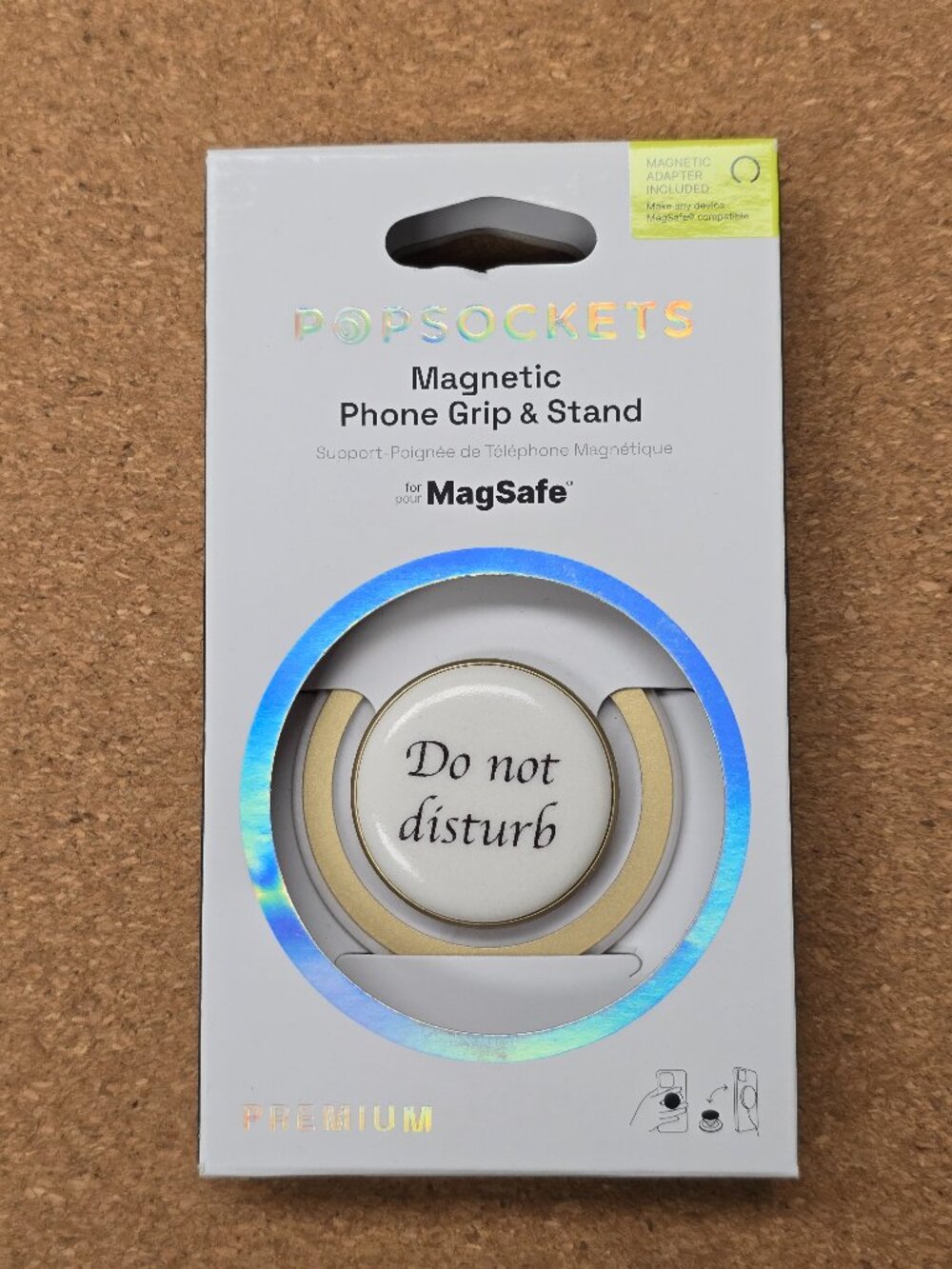 Popsockets Phone PopGrip for MagSafe Magnetic Holder Enamel Do Not Disturb